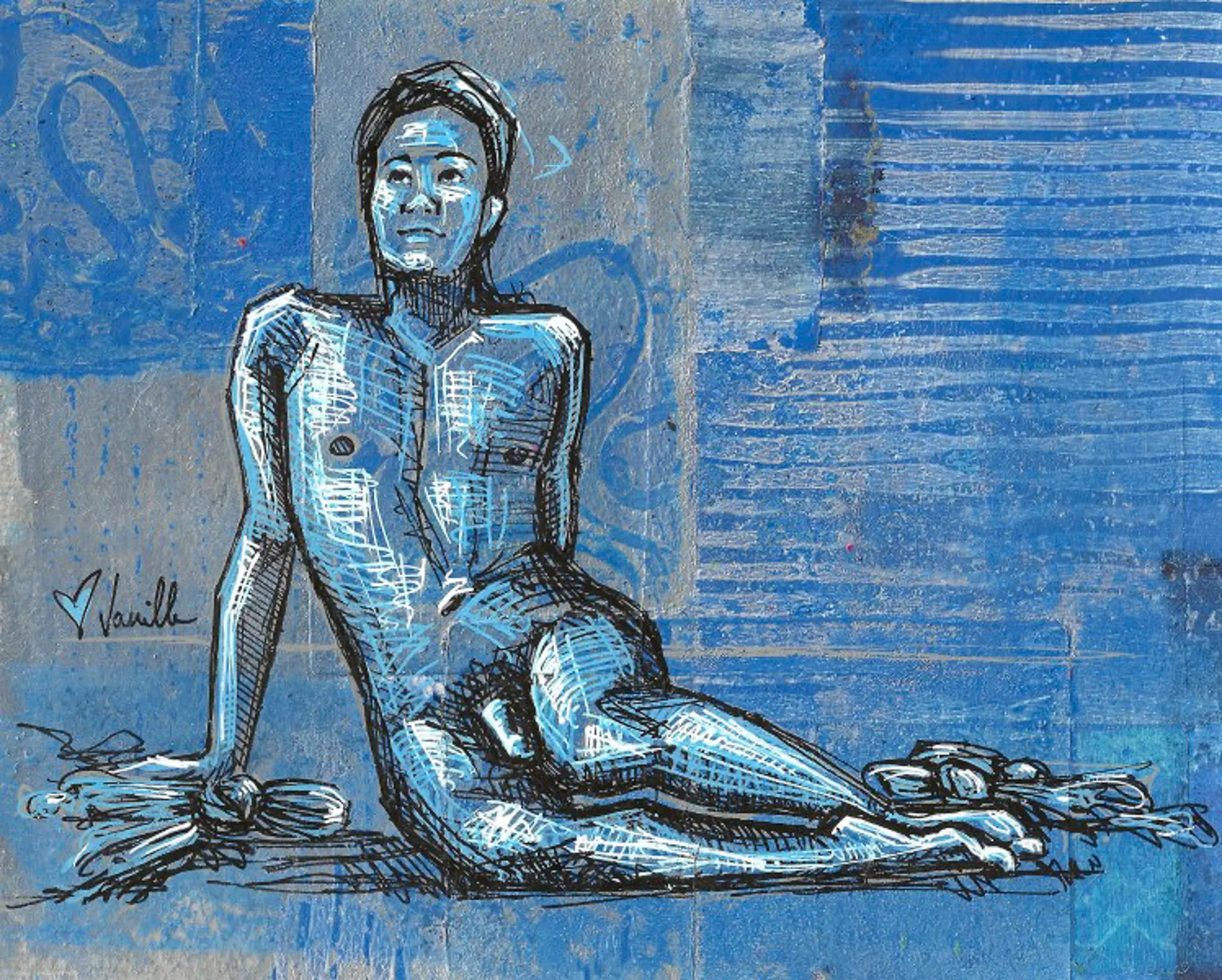 Reclining Figure Study