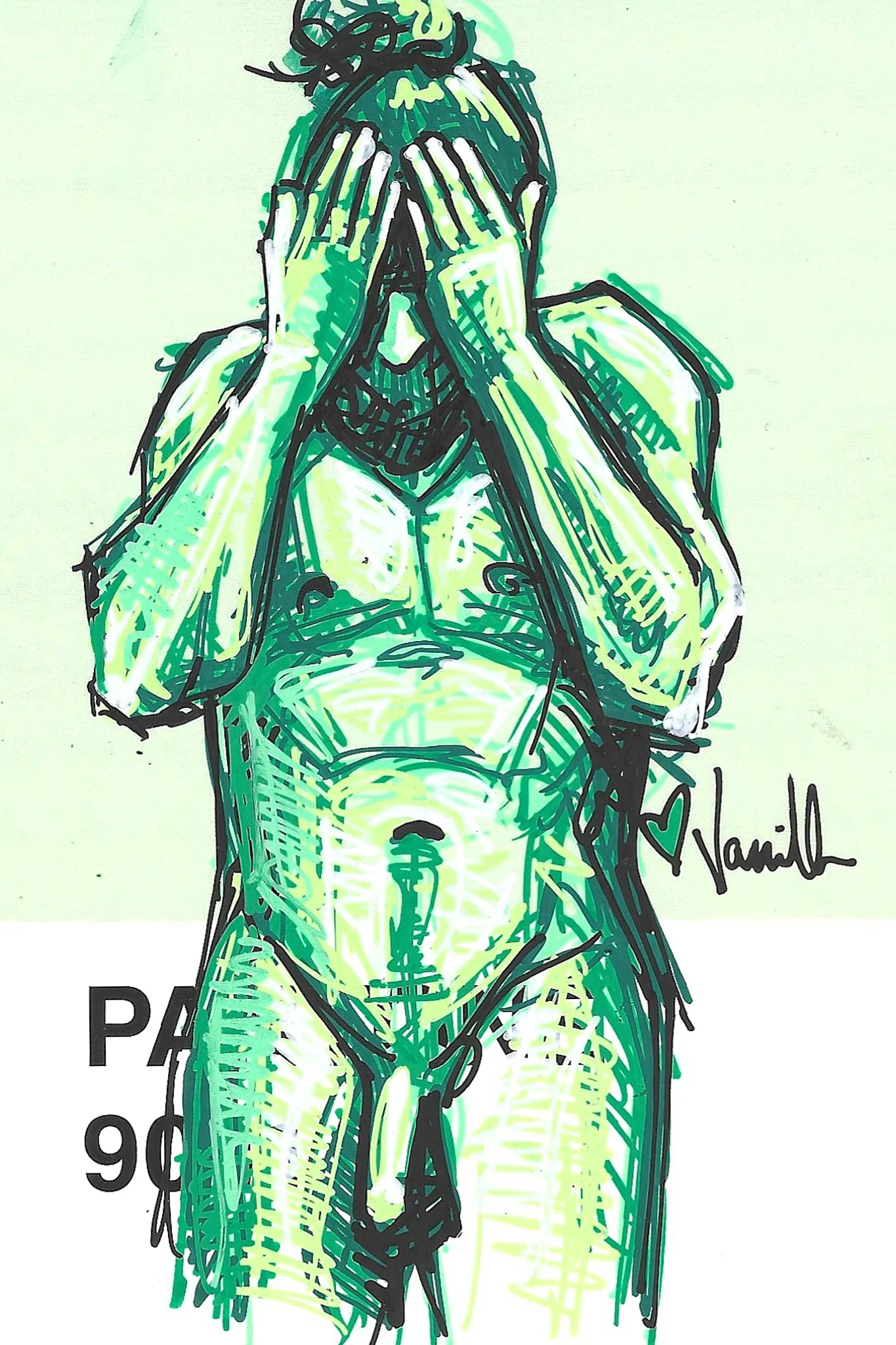 Asst. Scribble Sketch Studies