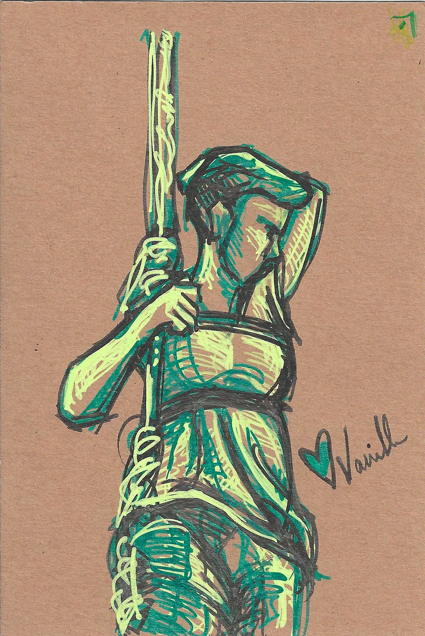 Asst. Scribble Sketch Studies