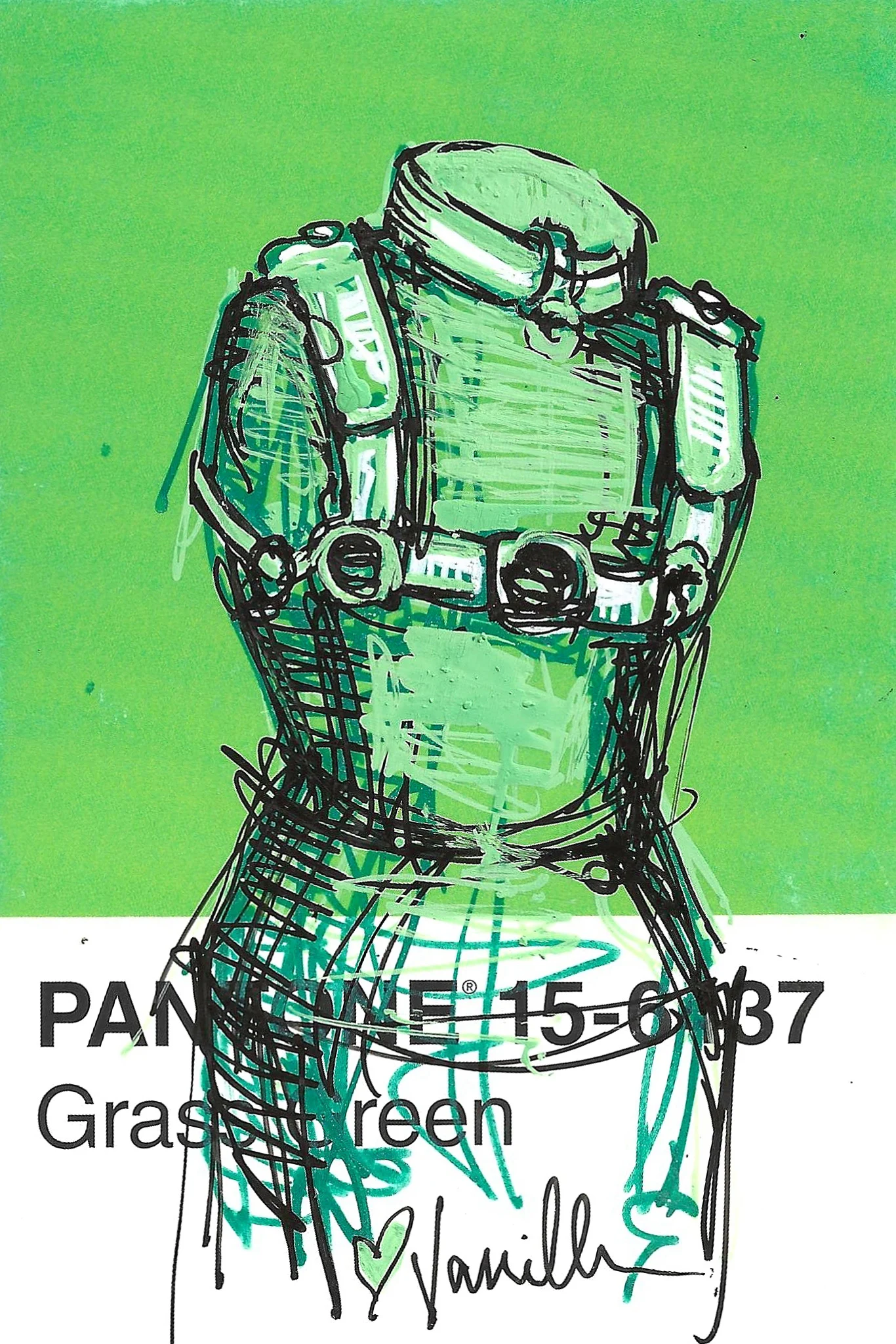 Asst. Scribble Sketch Studies