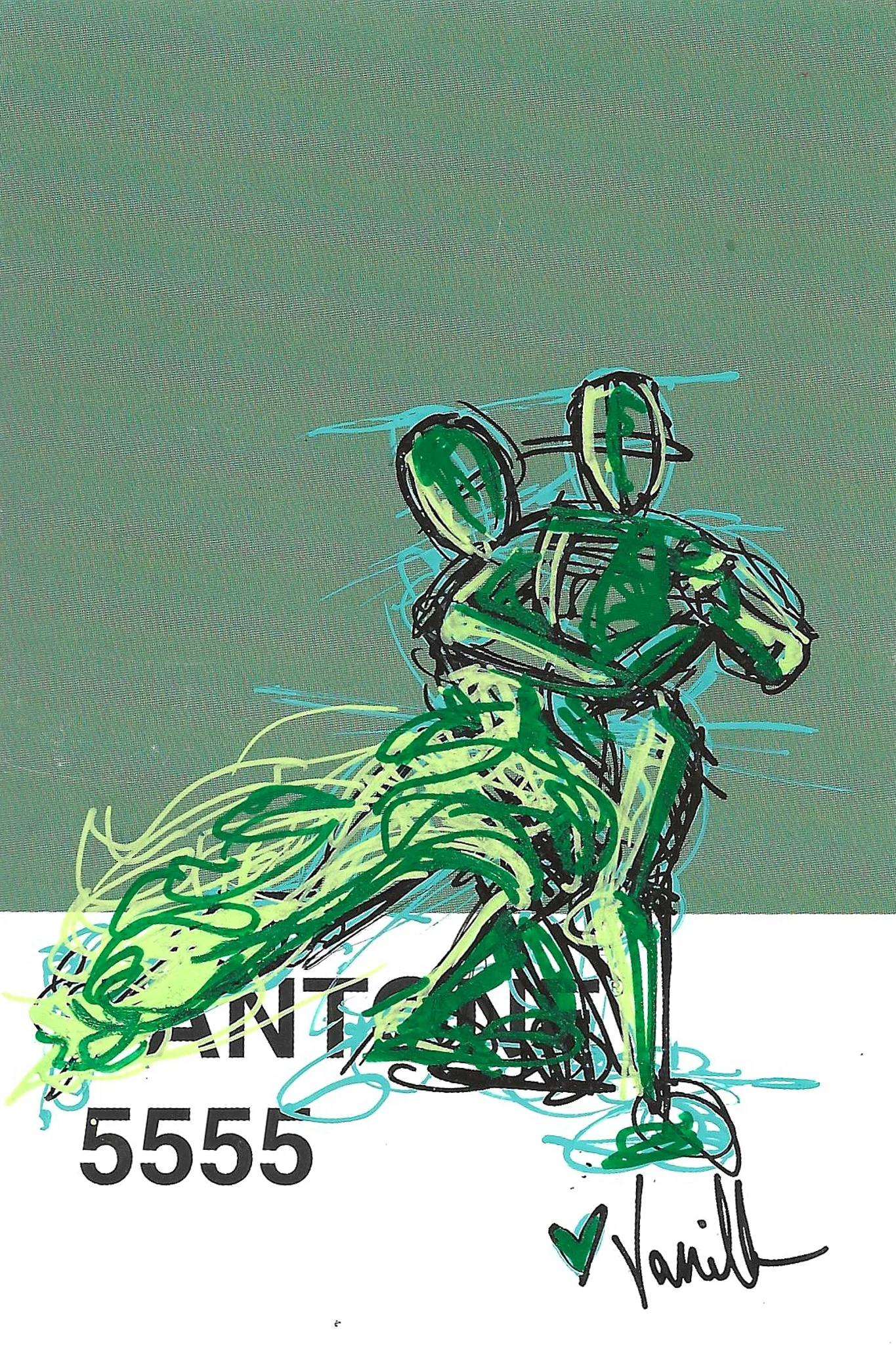 Asst. Scribble Sketch Studies