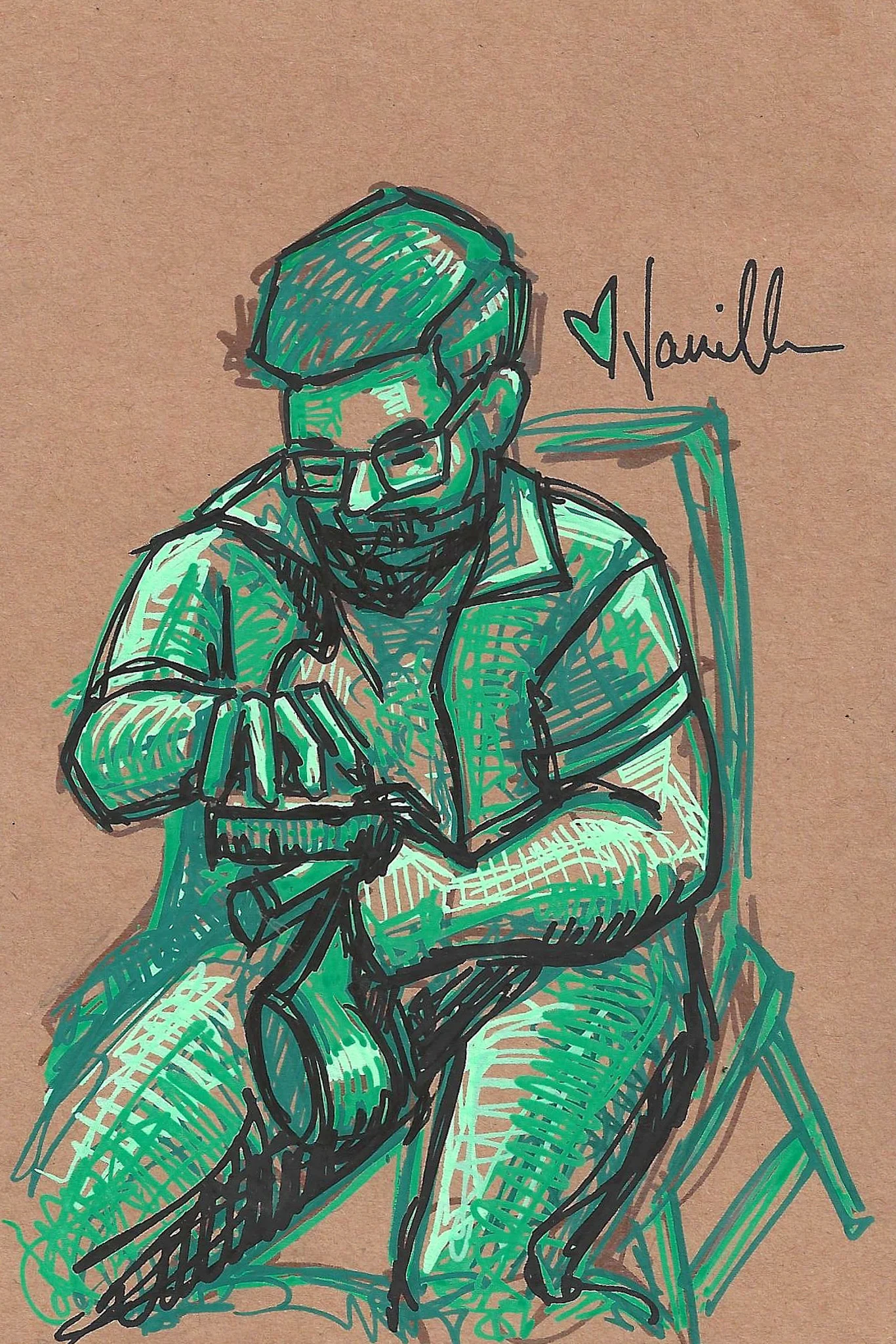 Asst. Scribble Sketch Studies