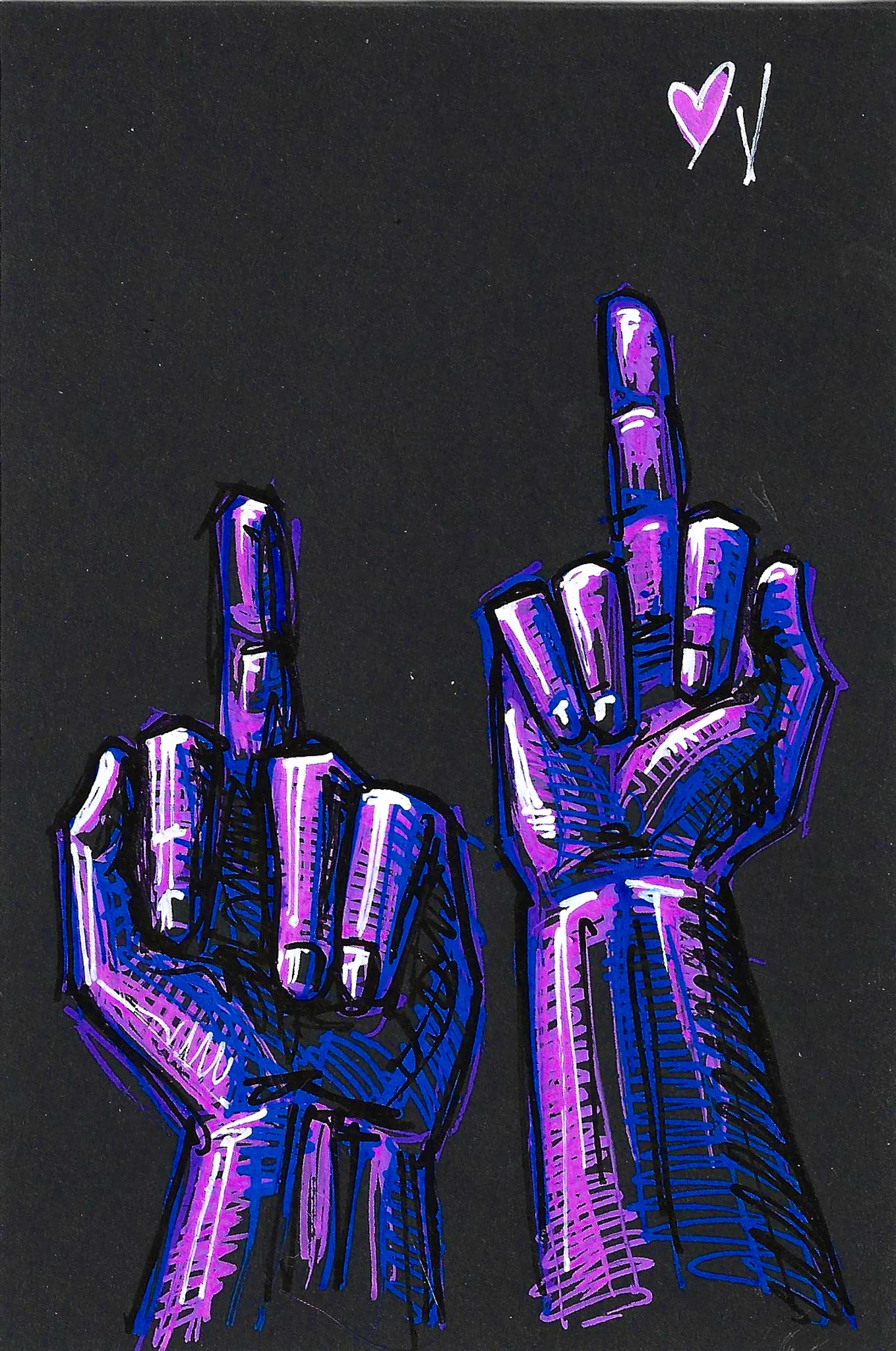 Asst. Scribble Sketch Studies