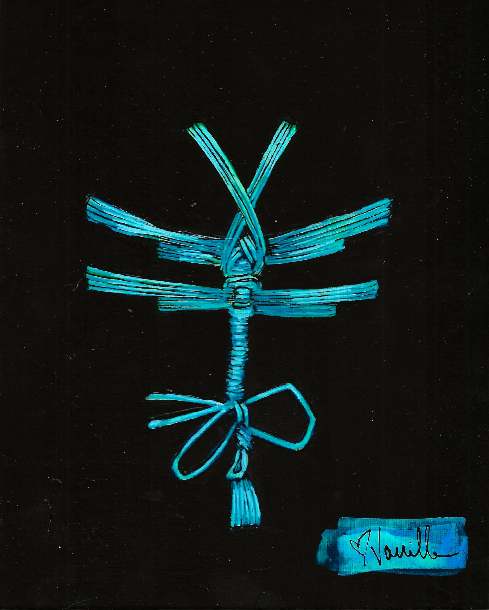 Chest Tie From Behind