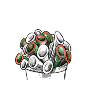Crassula 'Ogre Ear' (Inktober 6)